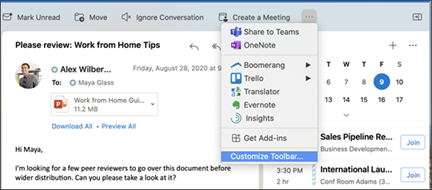 microsoft outlook for mac schedule email